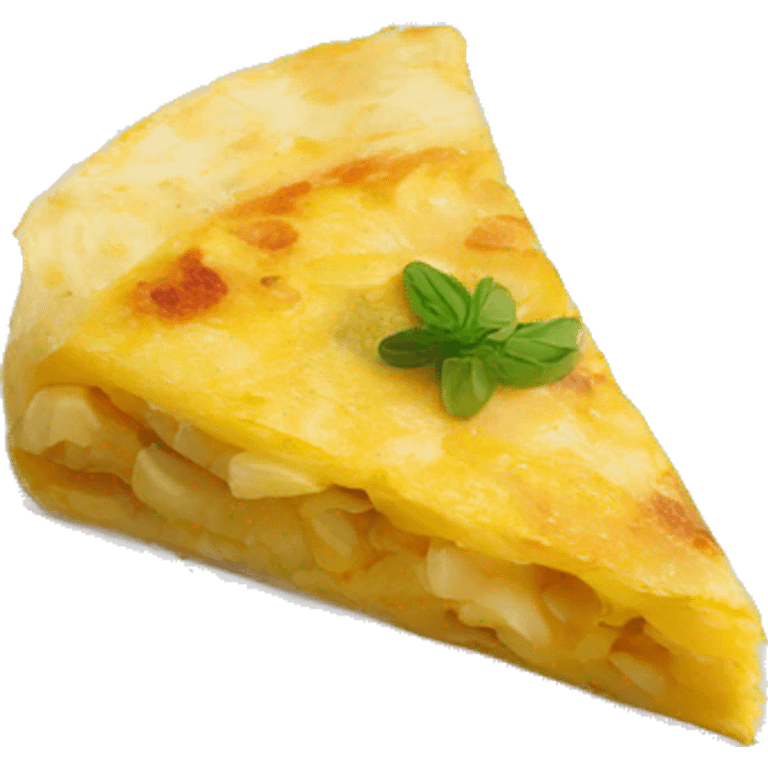 Tortilla de patatas con cebolla española emoji