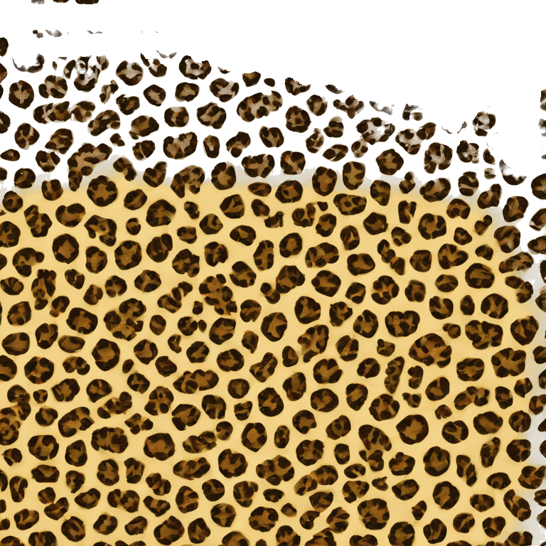 Panter print hard emoji