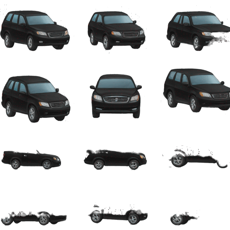 black car emoji