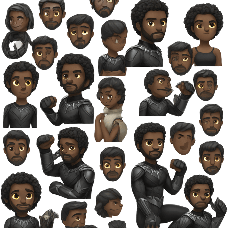 Black panther emoji