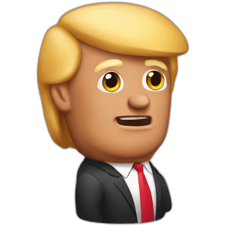 trump-riding-sausage emoji