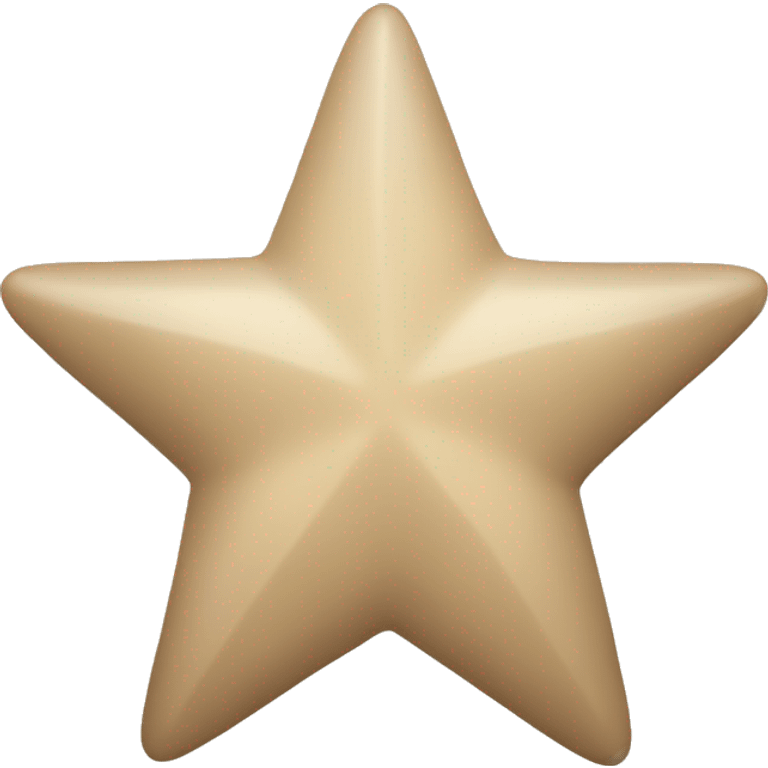 beige star emoji