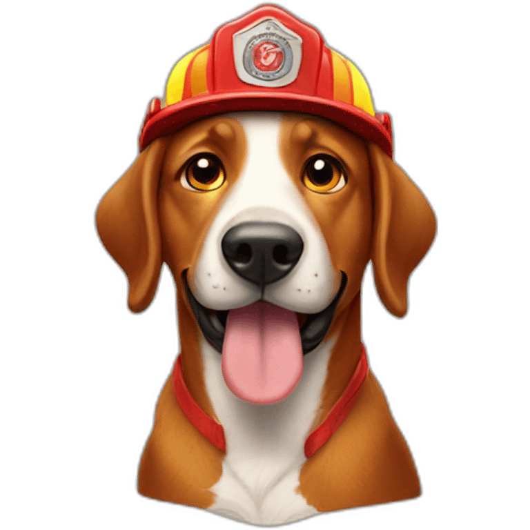 fire dog emoji