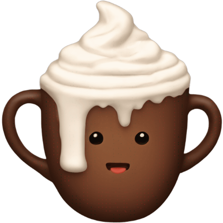 Hot chocolate emoji