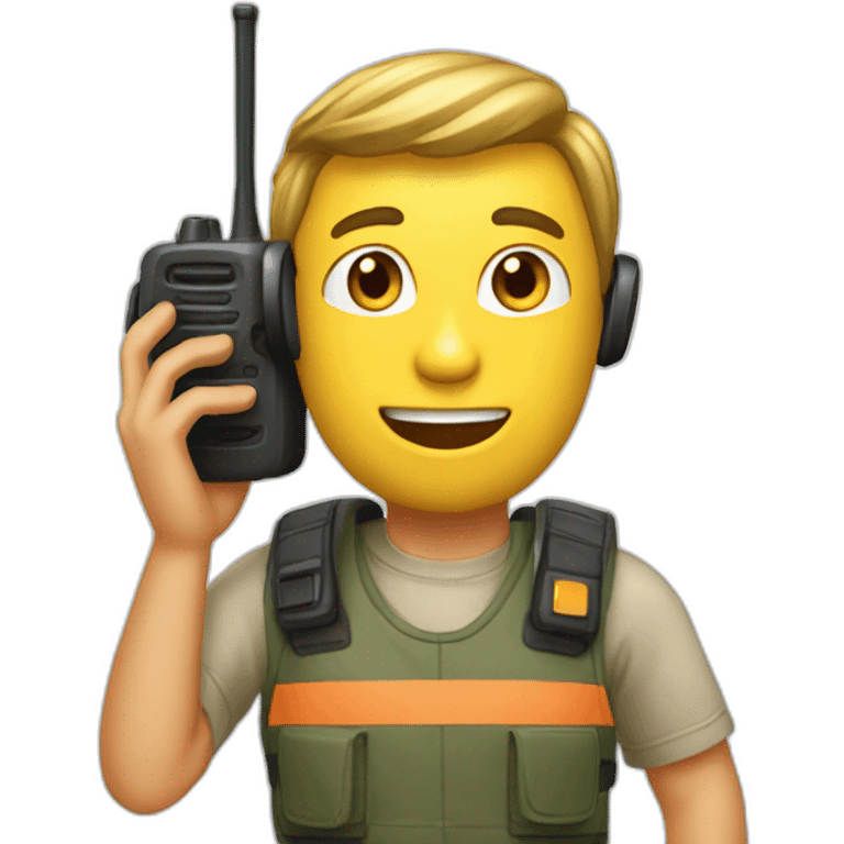 roger-that walkie-talkie emoji