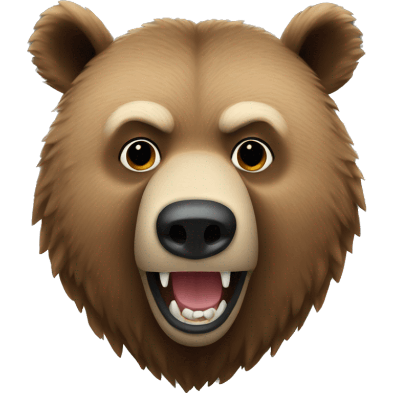 california grizzly bear emoji