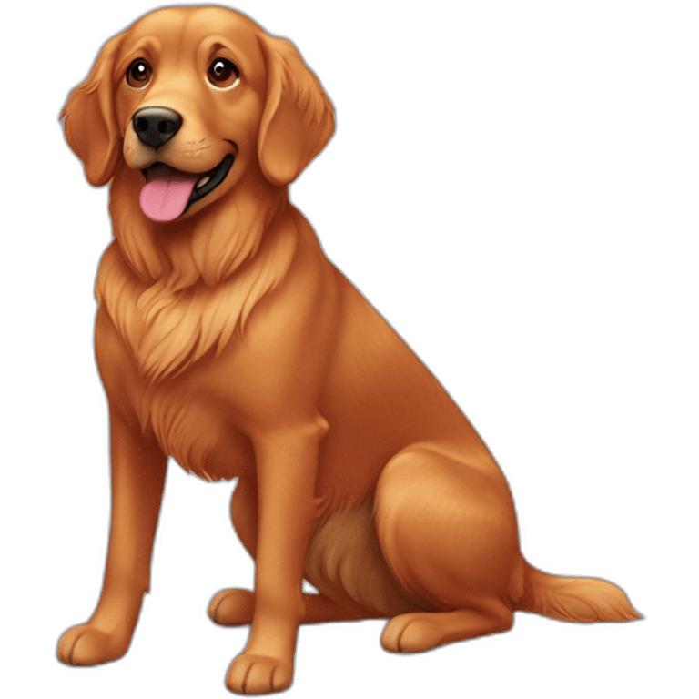 red retriever emoji