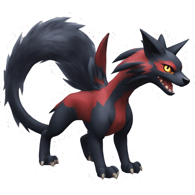 Nargacuga-Litten-Zoroark full body emoji