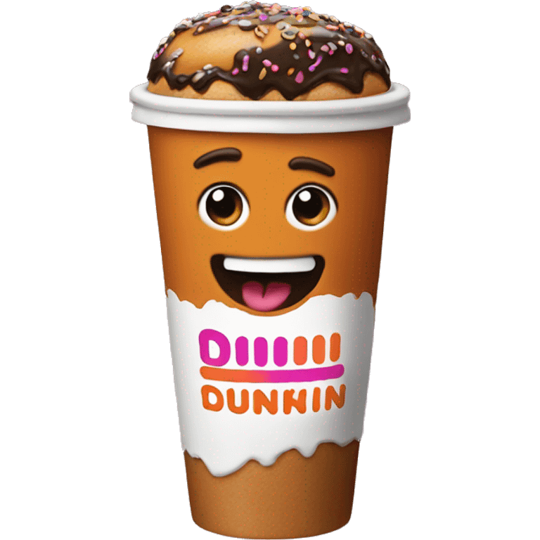 Dunkin emoji