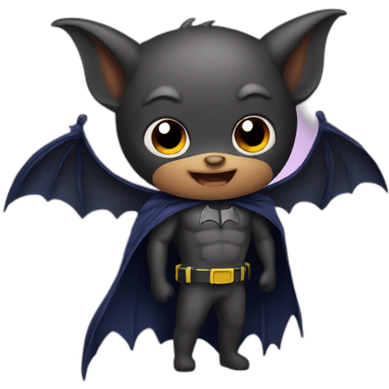 Bat night emoji