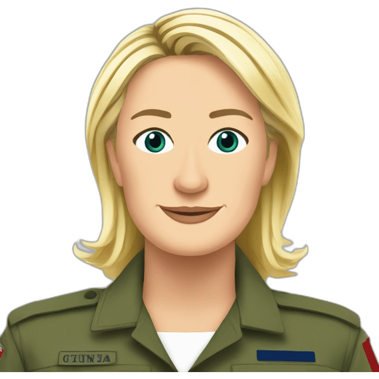 marine le pen emoji