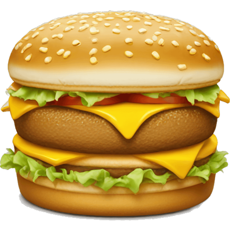 Mcdonalds Big Mac emoji