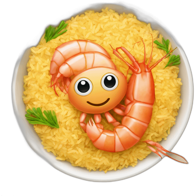 SHRIMP FRYING RICE emoji