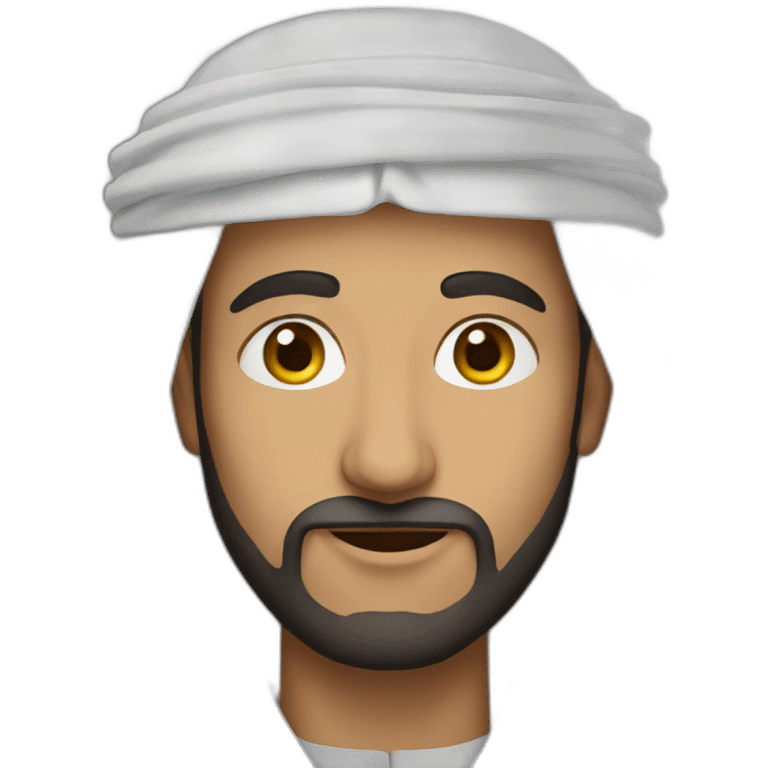 Arab man emoji