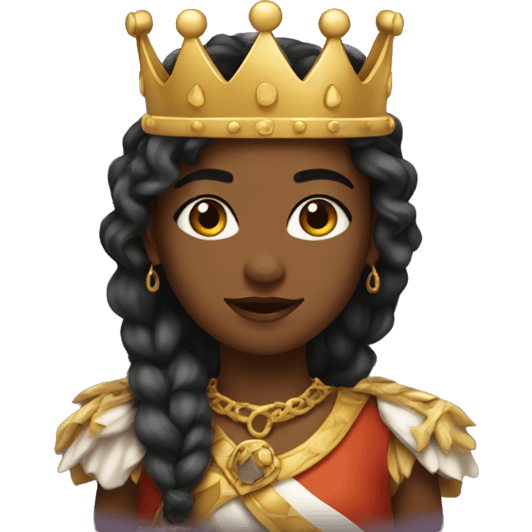 King girl emoji