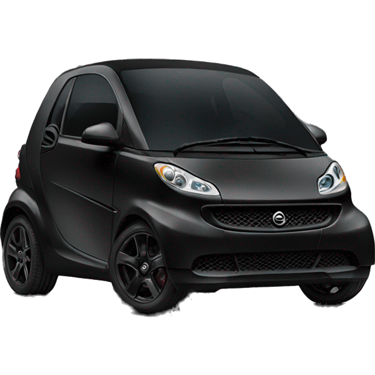 smart car all black emoji