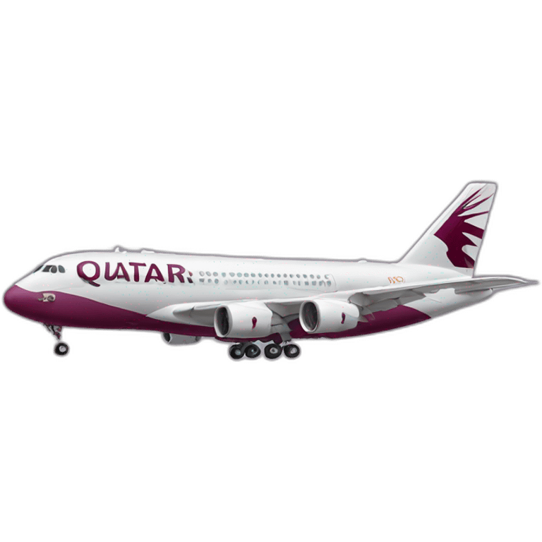 qatar airplane emoji