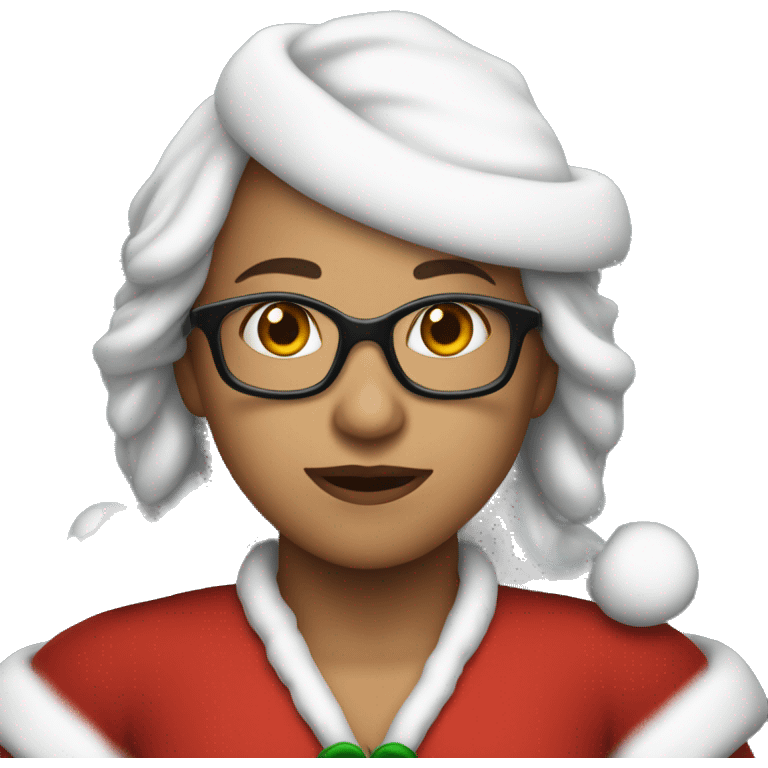 sabrina carbenter as santa claus emoji