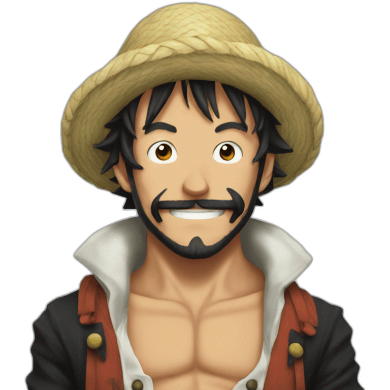 Rufy one piece emoji