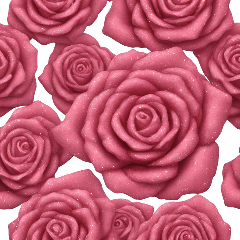 Cœur rose avec des paillettes  emoji