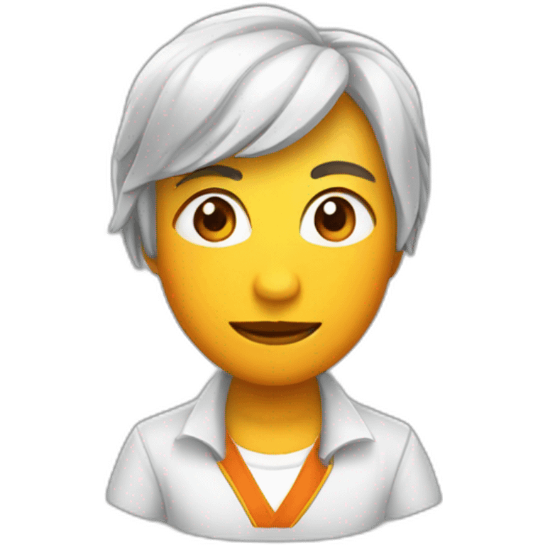 Diamante mandarin emoji