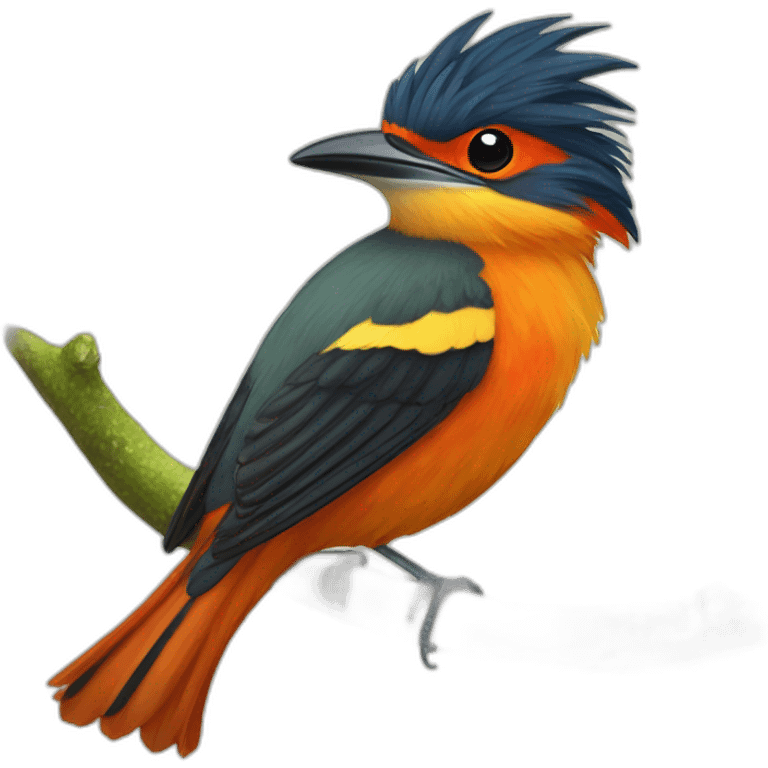 Amazonian Royal Flycatcher emoji