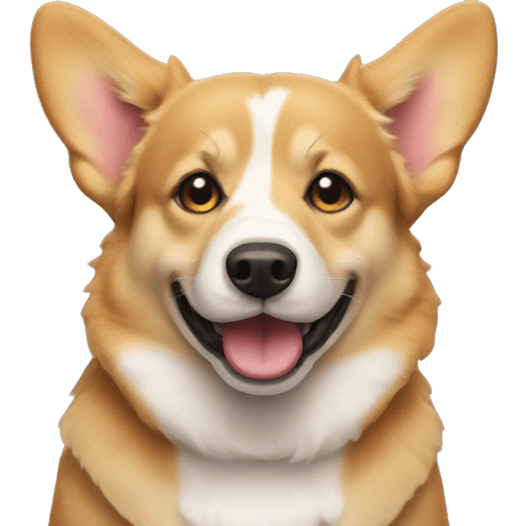 Golem retriever corgie mix emoji