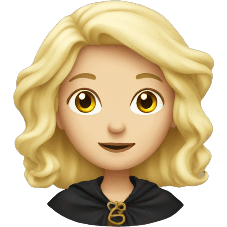 Blond witch emoji