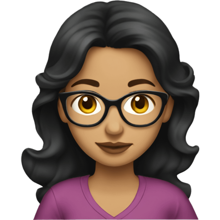 Sofia Veronica Gonzalez working on a laptop emoji