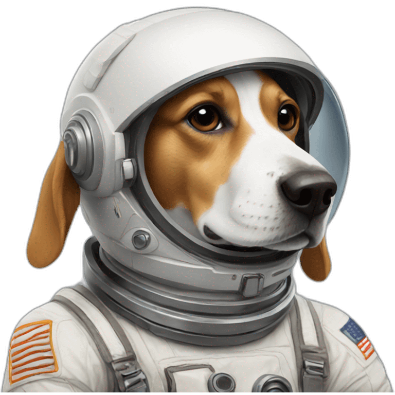 astronaut dog emoji