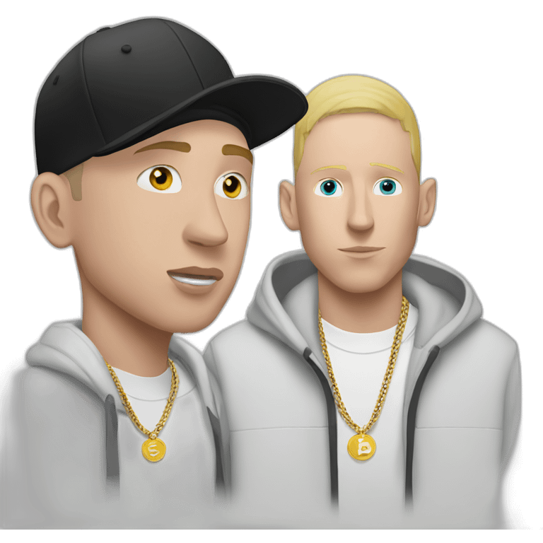 eminem mgk emoji