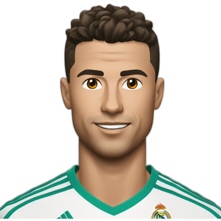 Ronaldo au réal madrid emoji