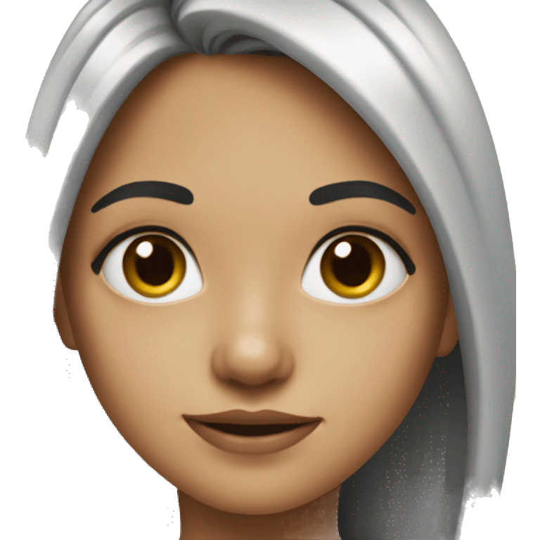 realistic portrait of a girl emoji