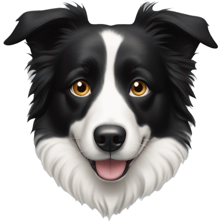 Border Collie face emoji