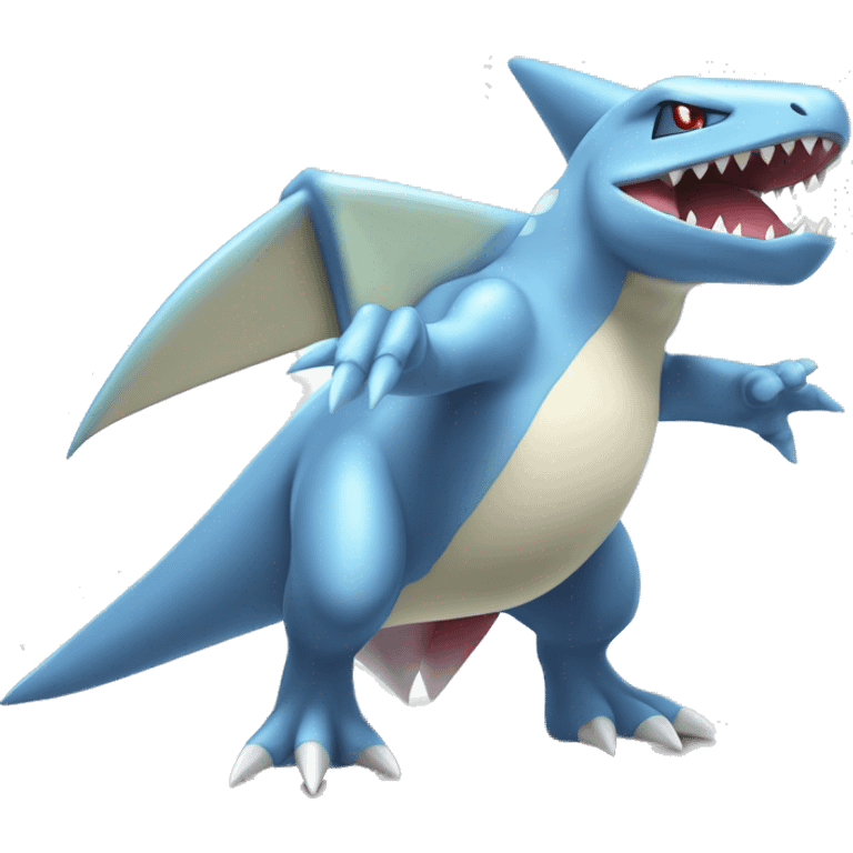 Latios-Sharpedo-Charmeleon-Gible-Gabite-Larvitar-Fakémon Full Body emoji