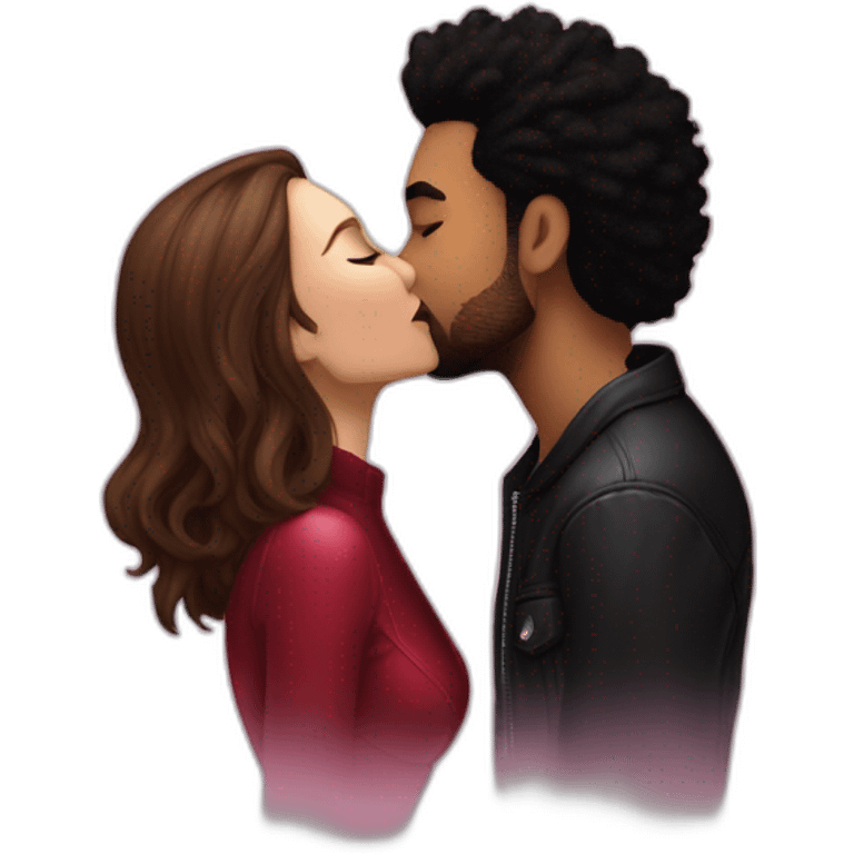 wanda maximoff kissing the weeknd emoji