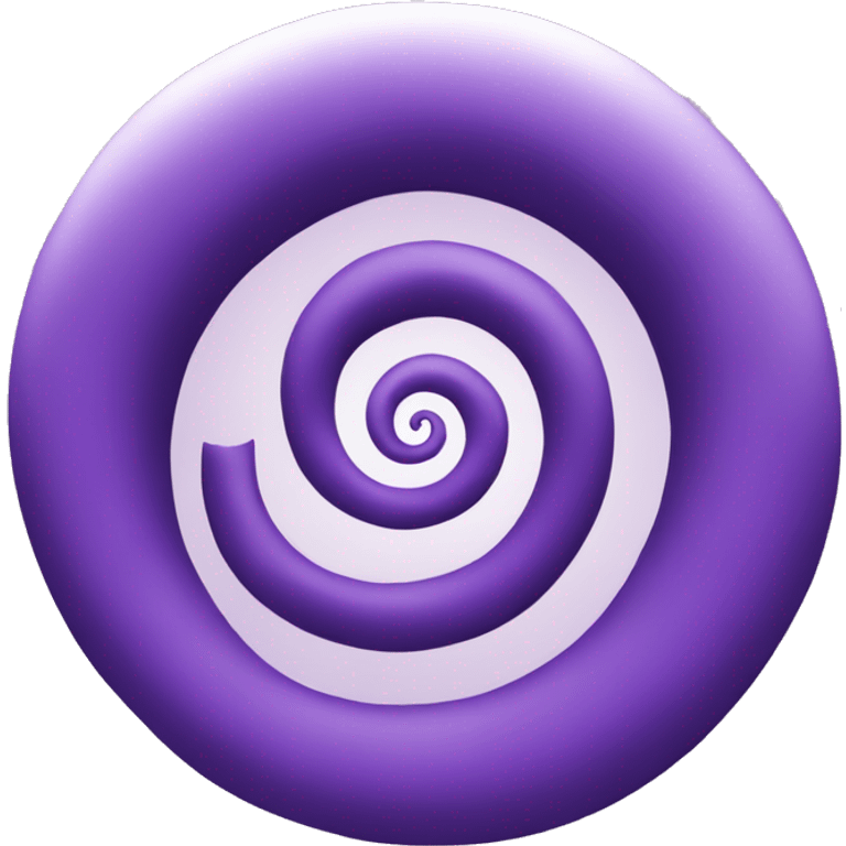 purple spiral emoji