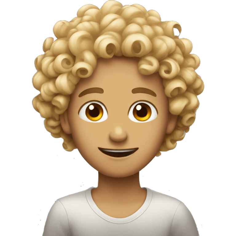 curly  emoji