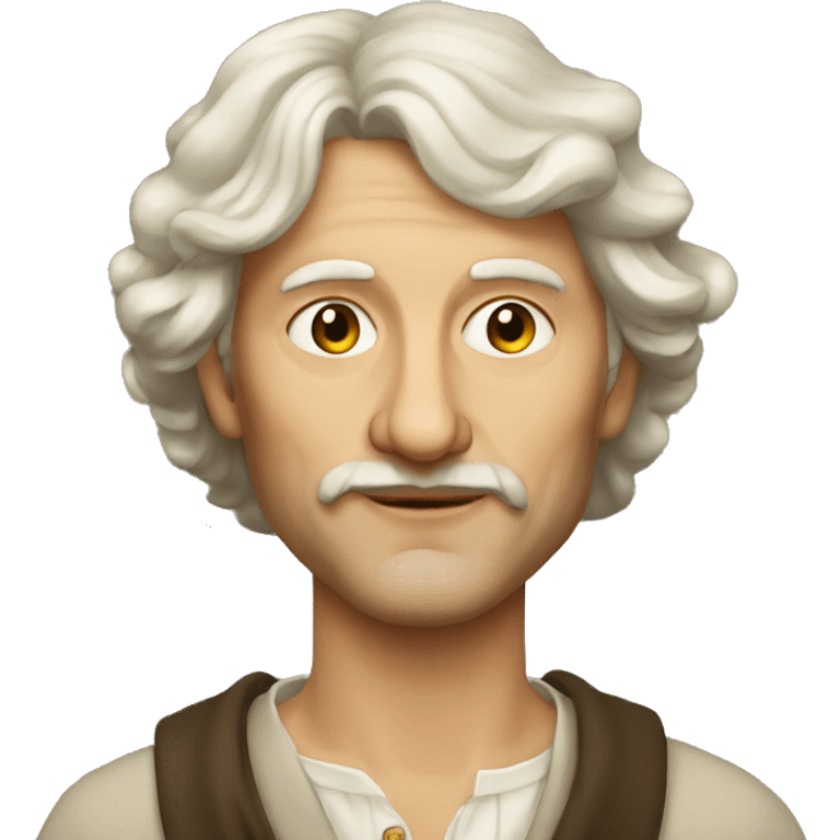 Latvian Poet and Writer Rainis emoji