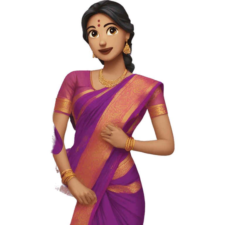 Saree emoji