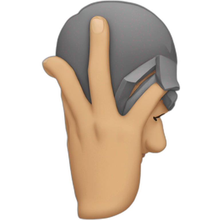 vulcan facepalm emoji