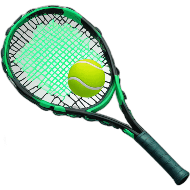 head radical tennis racquet emoji