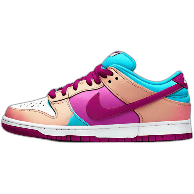 nike Sb dunk low parra emoji