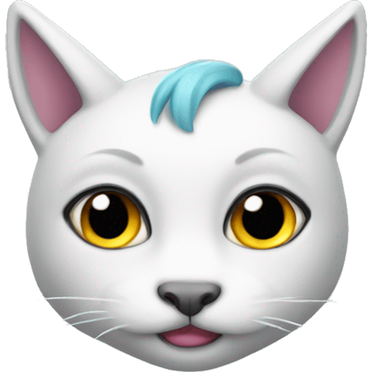 Gato unicornio  emoji