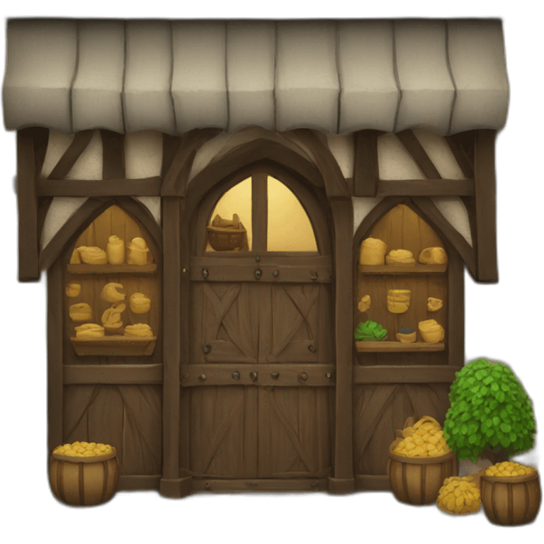 medieval shop facade emoji