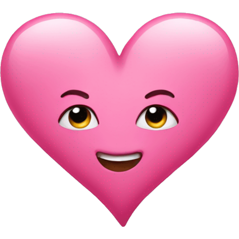 Heart pink  emoji