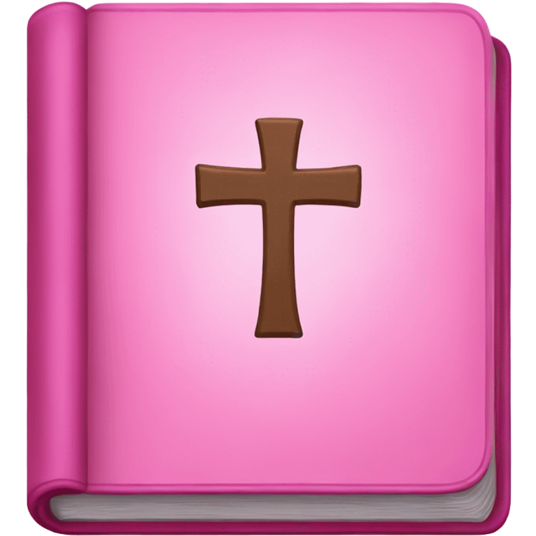 Bible pink emoji