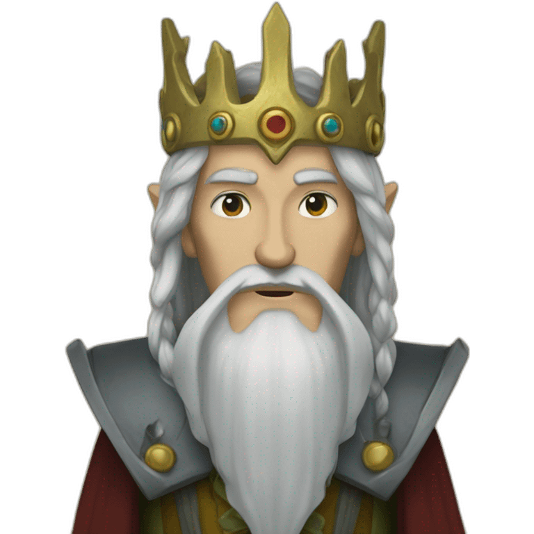 Turgon High King of the Noldorin Elves emoji