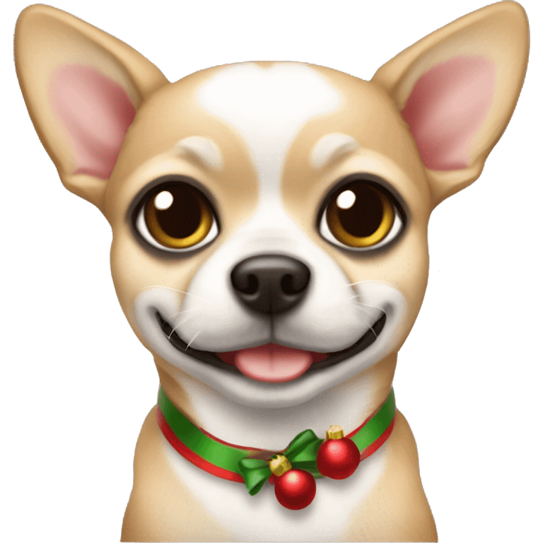 christmas chiahuahua  emoji