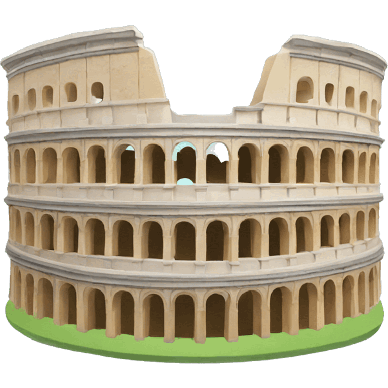 Cartoon Colosseum emoji